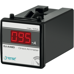 Tense (DJ-A48D) Dijital Ampermetre 48x48mm (100A Direkt)