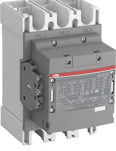 ABB 1SFL607002R1111 CONTACTOR#AF370-30-11-11#24-60V