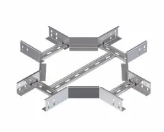 STS H60 Kablo Merdivenleri 360 Derece Dörtlü Dönüş Elemanı-omega Tip