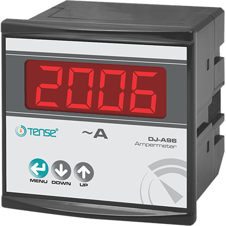 Tense (DJ-A96) Dijital Ampermetre 96x96mm (100mA-9995A)