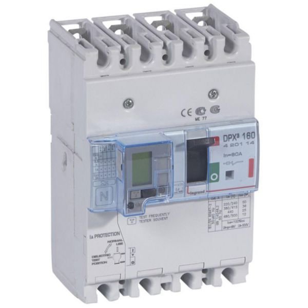 Legrand (420114) DPX³160 TM&KAK 4P 80A 36kA