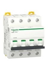 Schneider (A9F73404) Acti9 iC60N 4P 4A, 6kA B eğrisi Otomat