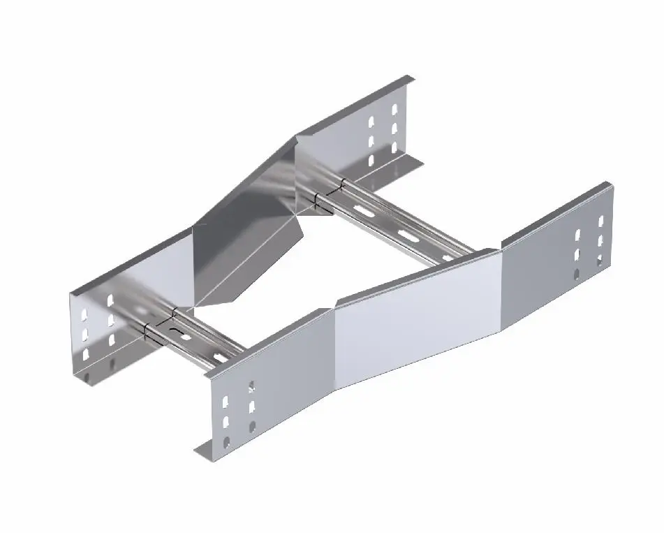 STS H100 Kablo Merdivenleri Düz Redüksiyon Dönüş Elemanı-Omega Tip