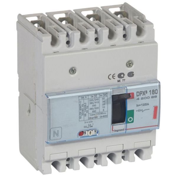 Legrand (420096) DPX³160 TM 4P 125A 36kA