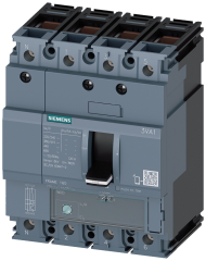 Siemens 3VA1196-5EE46-0AA0 SENTRON SERİSİ KOMPAKT TİP TERMİK MANYETİK GÜÇ ŞALTERİ; 3VA11; 55kA; TERMİK AYARLI; SABİT MANYETİK; 11-16A; 4 KUTUPLU