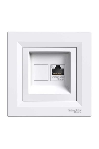 Schneider (EPH5000121) Asfora 1*RJ45CAT5e-FTP  çerçeveli