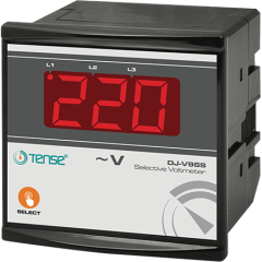 Tense (DJ-V96S) Dijital Seçmeli Voltmetre 96x96mm (1-500V AC)