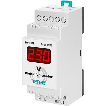 Tense (DV-DIN) Dijital Voltmetre 96x96mm (1-500V AC)