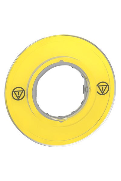 Schneider (ZBY9121) E. STOP LEGEND PLATE