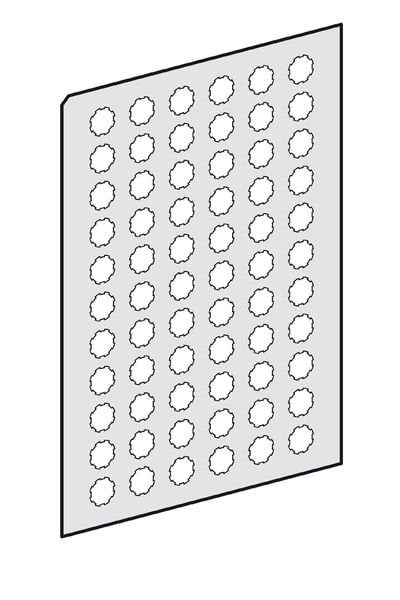 Schneider (ZBY1101) LEGEND PLATES SHEET
