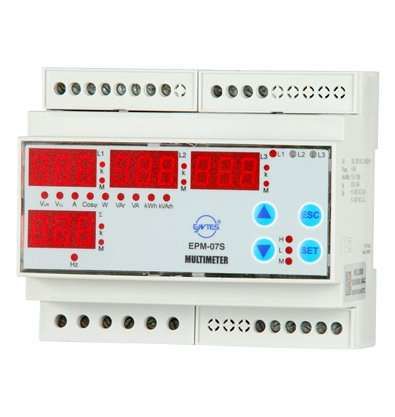 Entes (M1200) EPM-07S-DIN ŞEBEKE ANALİZÖRÜ