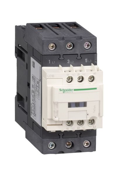 Schneider (LC1D40AB7) TeSys Deca Kontaktör 3P 40A AC3 24VAC