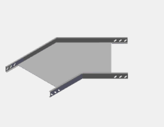 EAE 040 CTE 400 YD45° ,H40 (mm) ,AB400 (mm),T2(mm)-(Kablo-Tava-Sistemleri)