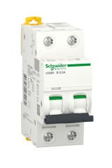 Schneider (A9F73270) Acti9 iC60N 2P 0,5A, 6kA B eğrisi Otomat