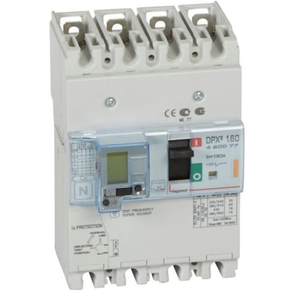 Legrand (420077) DPX³160 TM&KAK 4P 160A 25kA