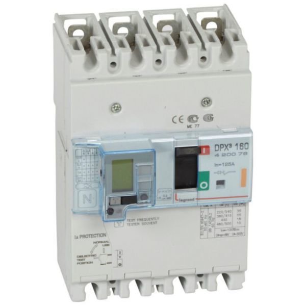 Legrand (420076) DPX³160 TM&KAK 4P 125A 25kA