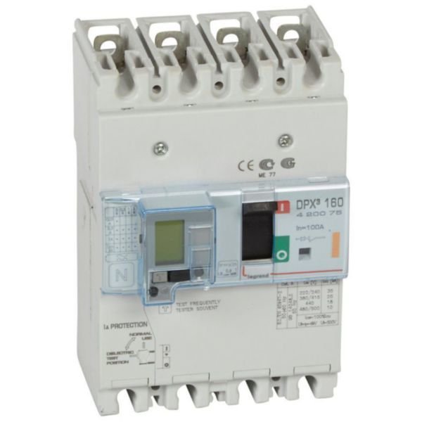 Legrand (420075) DPX³160 TM&KAK 4P 100A 25kA