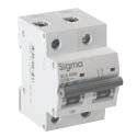 Sigma (6SL280C) SLD6000 6kA 2P C80 OTOMATİK SİGORTA