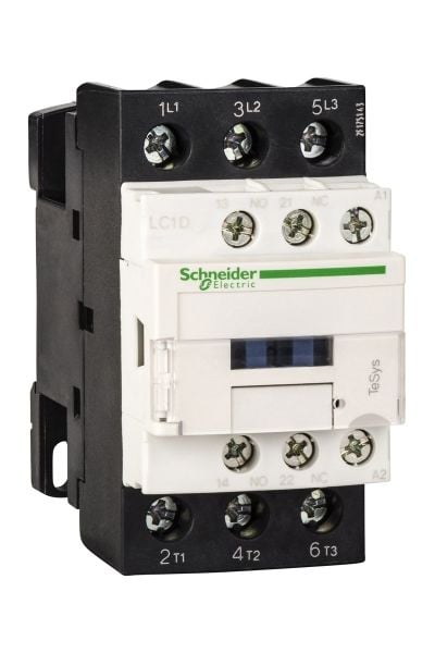Schneider (LC1D38F7) TeSys Deca Kontaktör 3P 38A AC3 110VAC