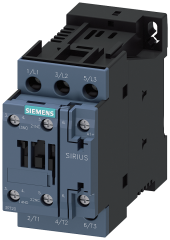 Siemens 3RT2028-1BG40 Güç kontaktörü, AC-3e/AC-3, 38 A, 18,5 kW / 400 V, 3 kutuplu, 125 V DC, yardımcı kontaklar: 1 NO + 1 NC, vidalı terminal, boyut: S0