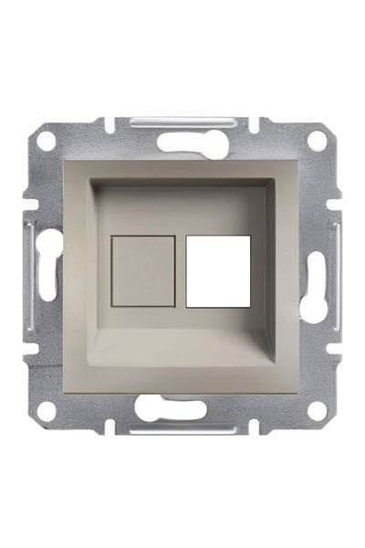 Schneider (EPH4300169-02) Asfora 1*RJ45 konnektörsüz