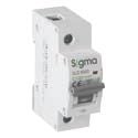 Sigma (6SL100C) SLD6000 6kA 1P C100 OTOMATİK SİGORTA