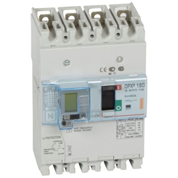 Legrand (420072) DPX³160 TM&KAK 4P 40A 25kA