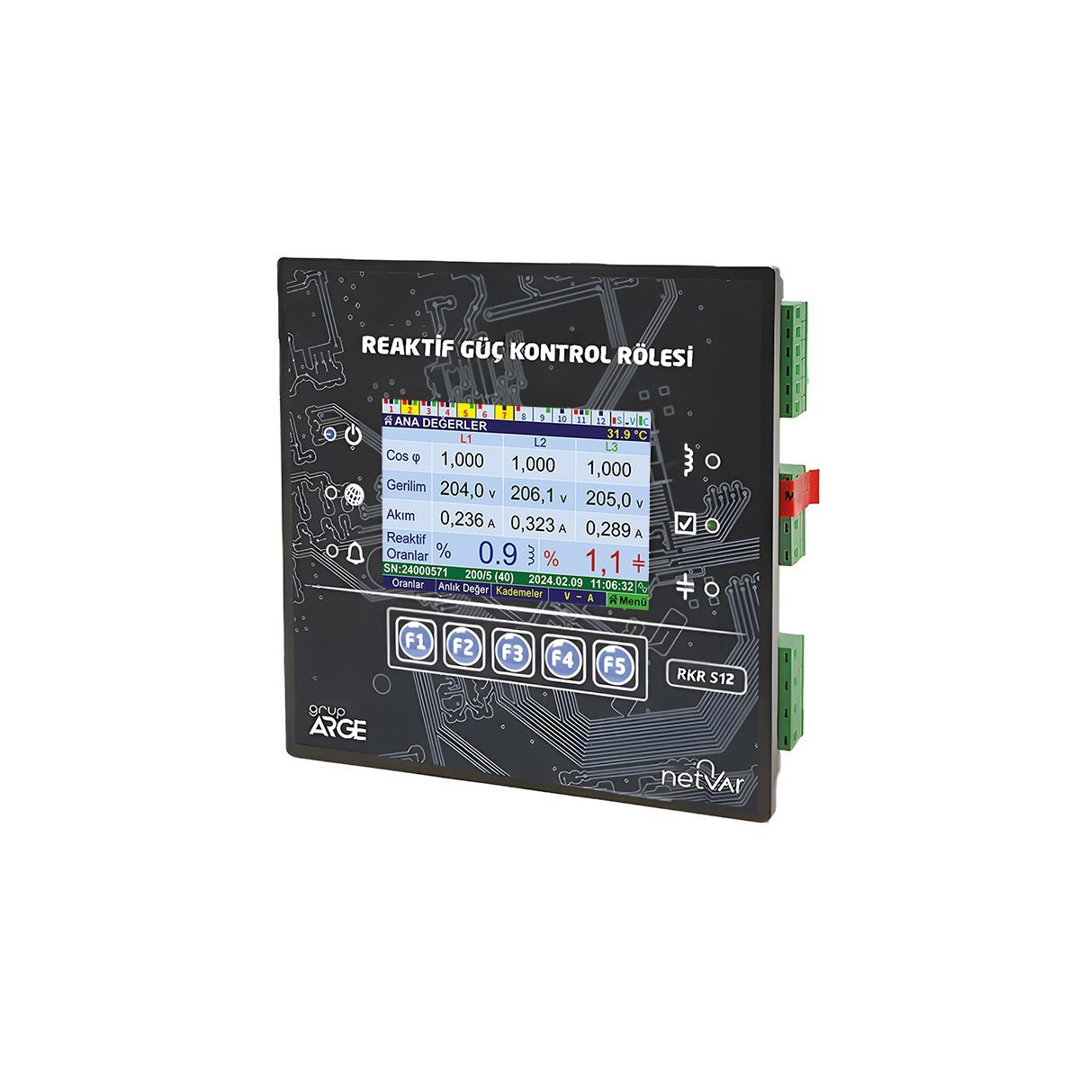 Grup Arge (GA120) (SMART S18-T) 18 KADEME TRİSTÖR ÇIKIŞLI SMART SVC RÖLE
