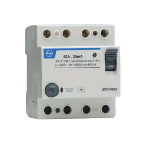 L&T (Schneider) AURAC402530 - AU-R RCCB-25 A-300MA-AC-4P