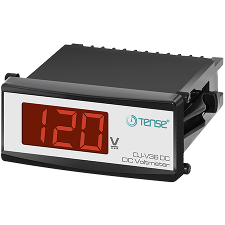 Tense (DJ-V36DC) DC Dijital Voltmetre 36x72 mm (1-300V DC)